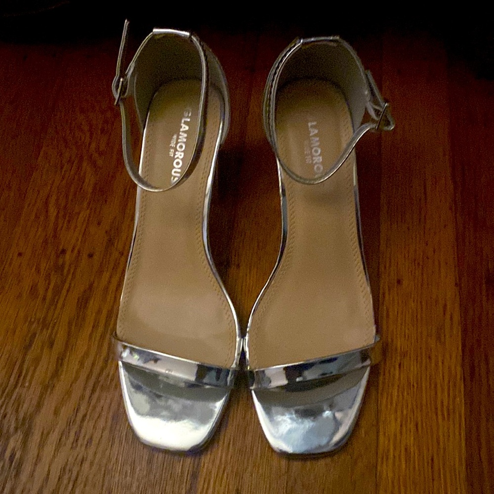Chrome wide fit sandals